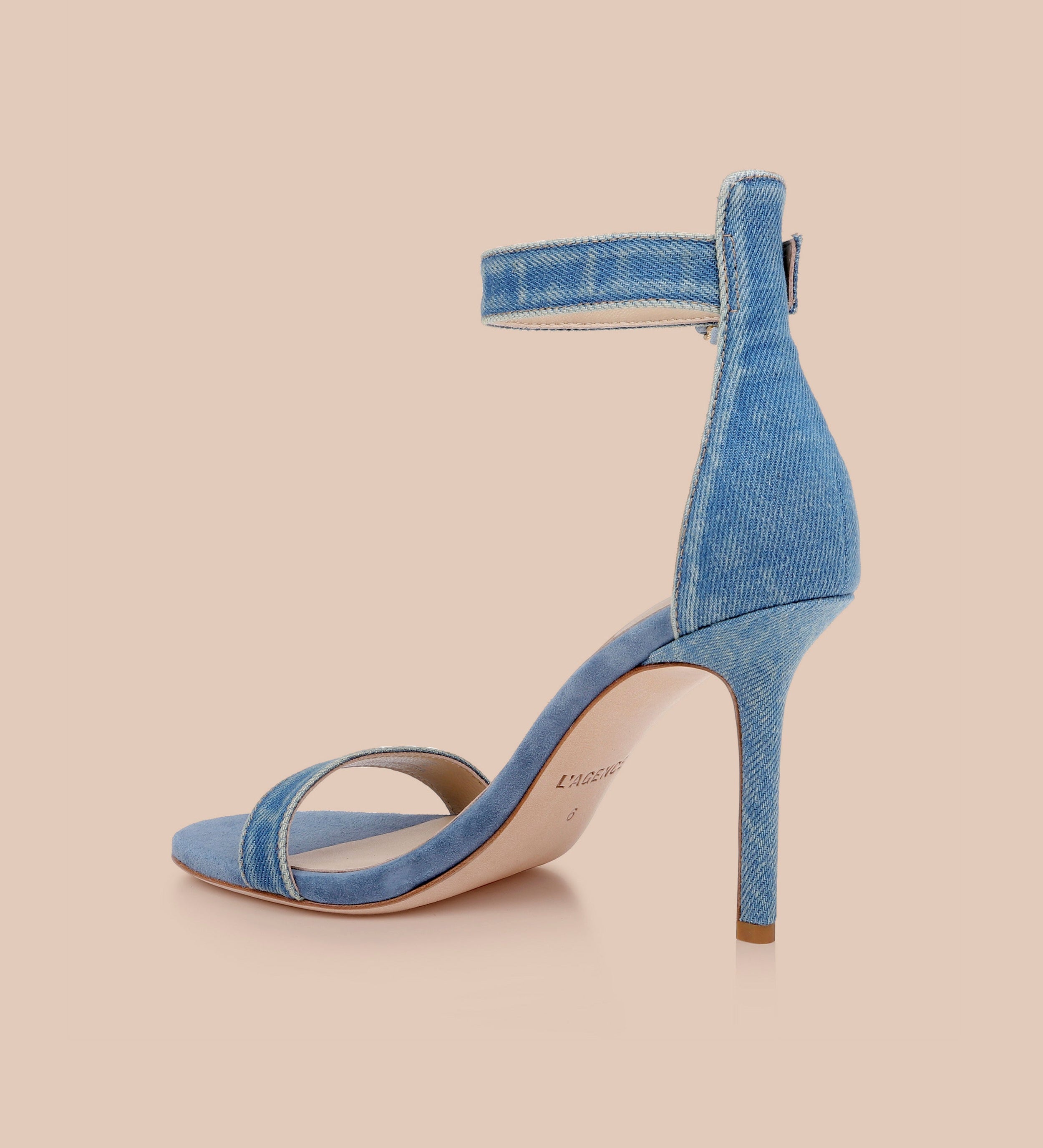 L'AGENCE - Gisele Denim Sandal
