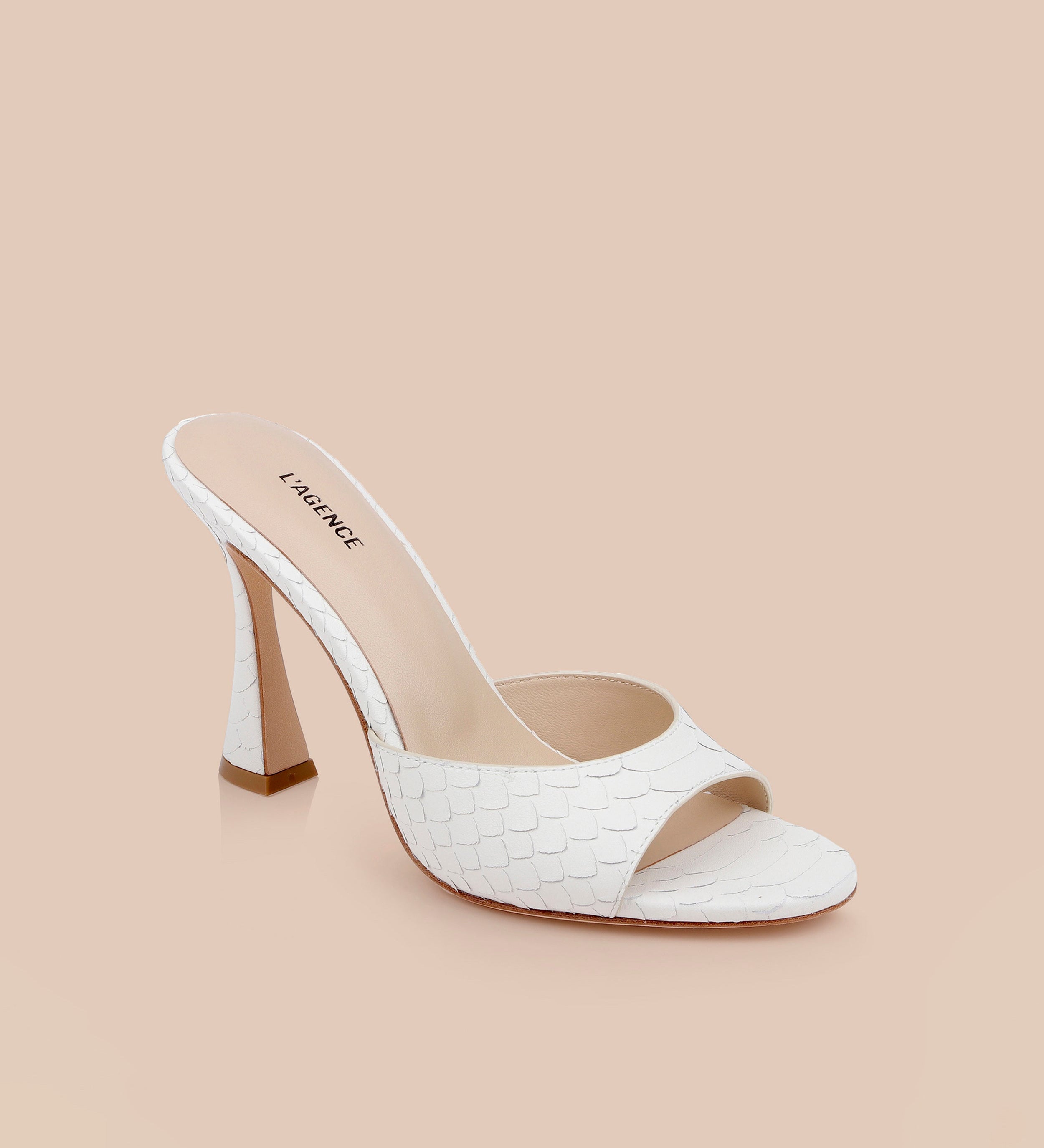 L'AGENCE - Avery Leather Open - Toe Mule