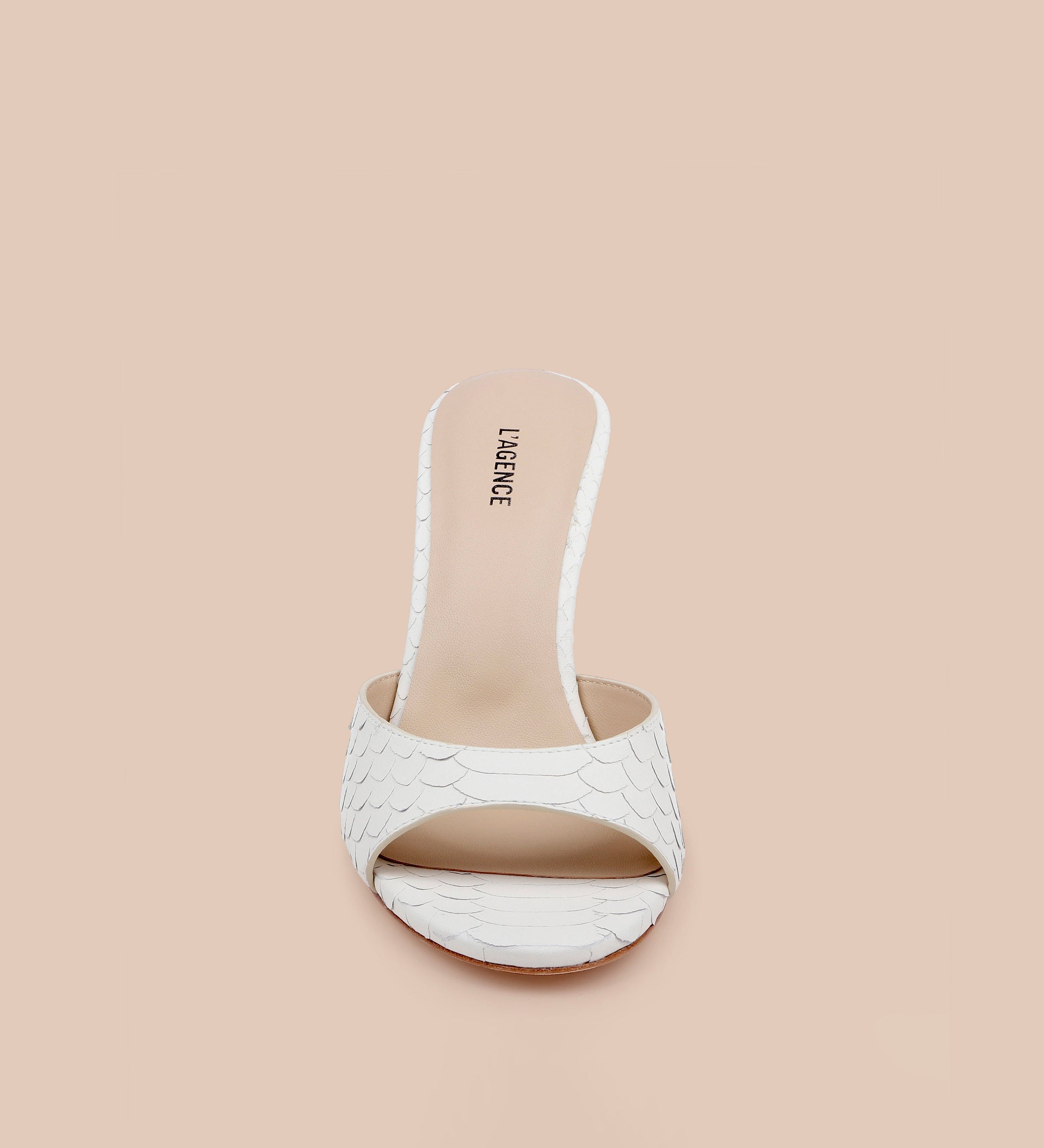 L'AGENCE - Avery Leather Open - Toe Mule