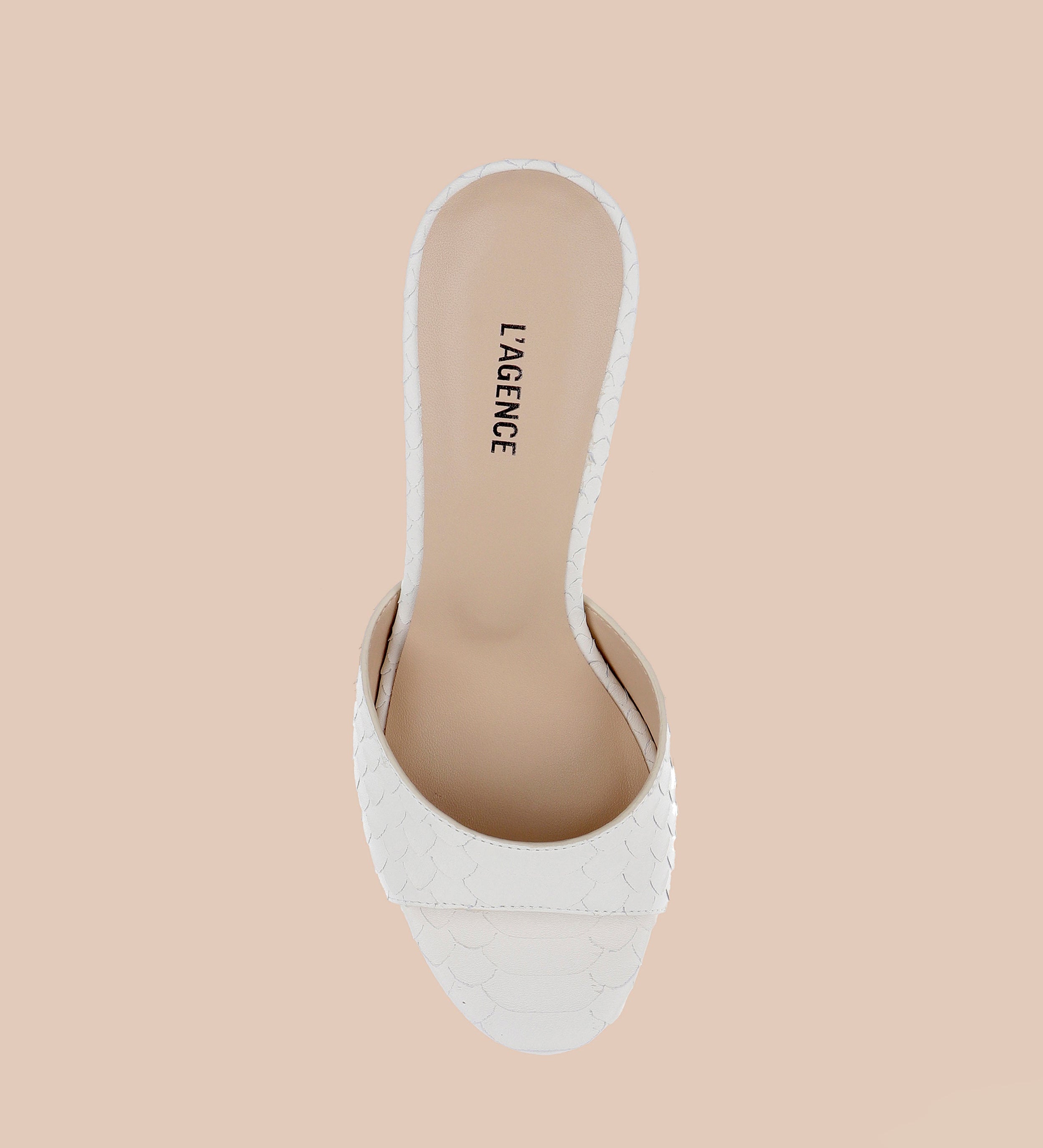 L'AGENCE - Avery Leather Open - Toe Mule