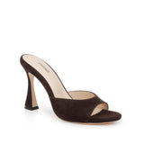 L'AGENCE - Avery Suede Open-Toe Mule