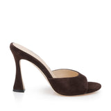 L'AGENCE - Avery Suede Open-Toe Mule