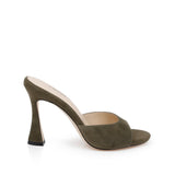 L'AGENCE - Avery Suede Open-Toe Mule