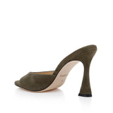 L'AGENCE - Avery Suede Open-Toe Mule