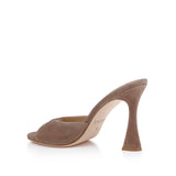 L'AGENCE - Avery Suede Open - Toe Mule
