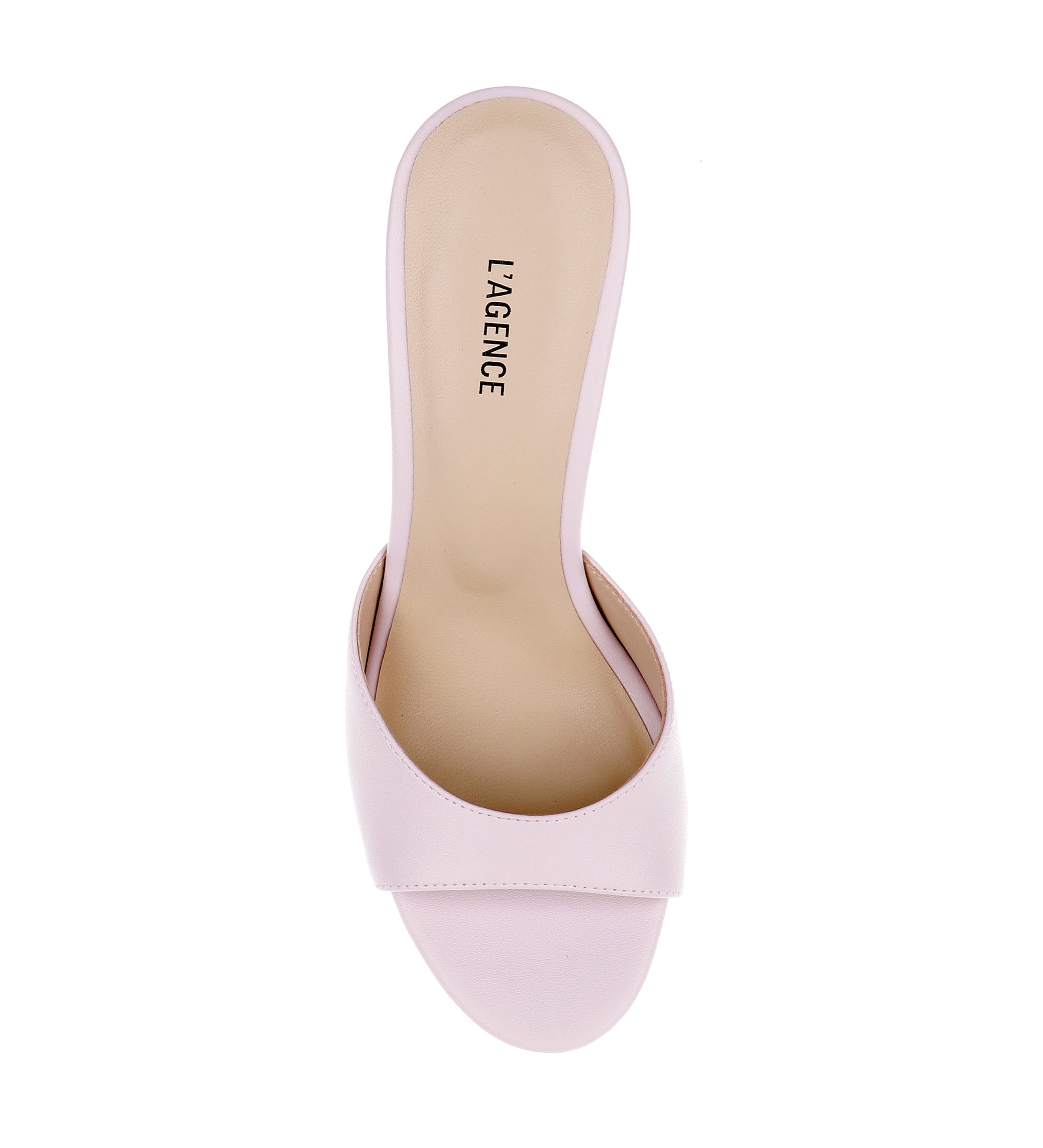 L'AGENCE - Avery Leather Open - Toe Mule