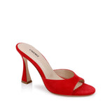 L'AGENCE - Avery Suede Open - Toe Mule
