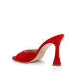 L'AGENCE - Avery Suede Open - Toe Mule