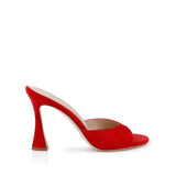L'AGENCE - Avery Suede Open - Toe Mule