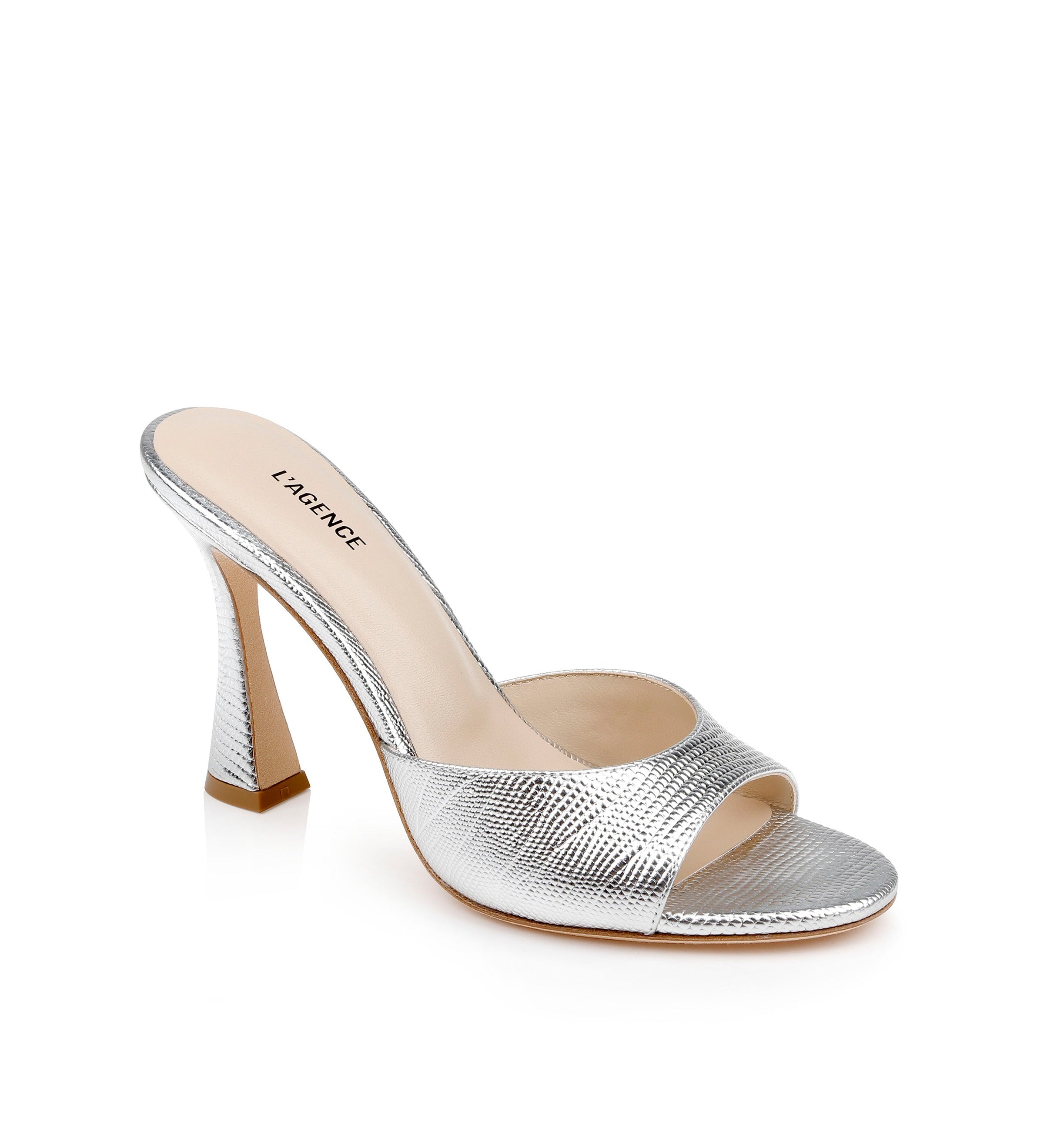 L'AGENCE - Avery Leather Open - Toe Mule