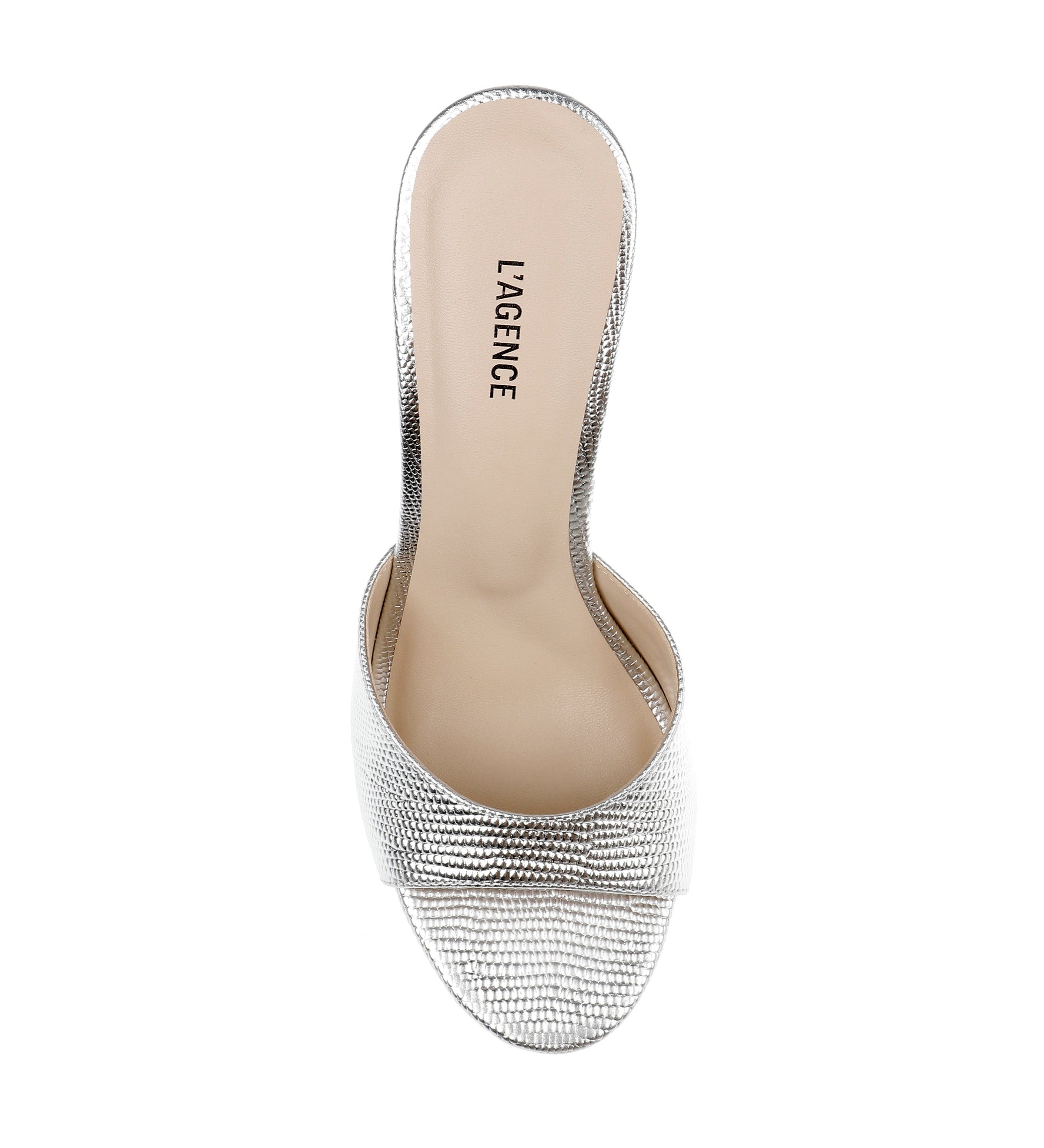L'AGENCE - Avery Leather Open - Toe Mule
