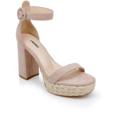 L'AGENCE - Avia Platform Heeled Sandal