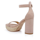L'AGENCE - Avia Platform Heeled Sandal