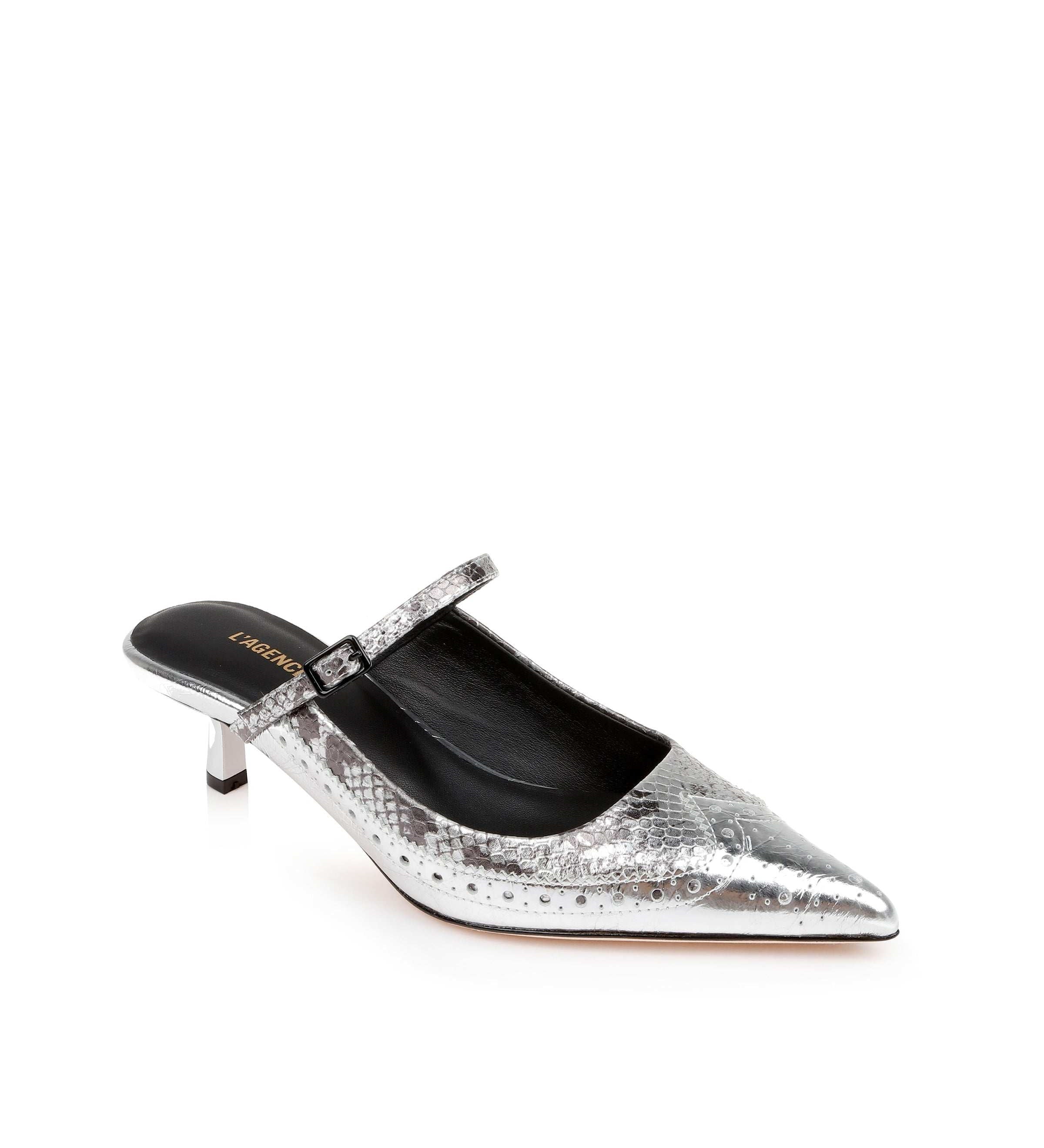 L'AGENCE - Elle Patent Leather Mule