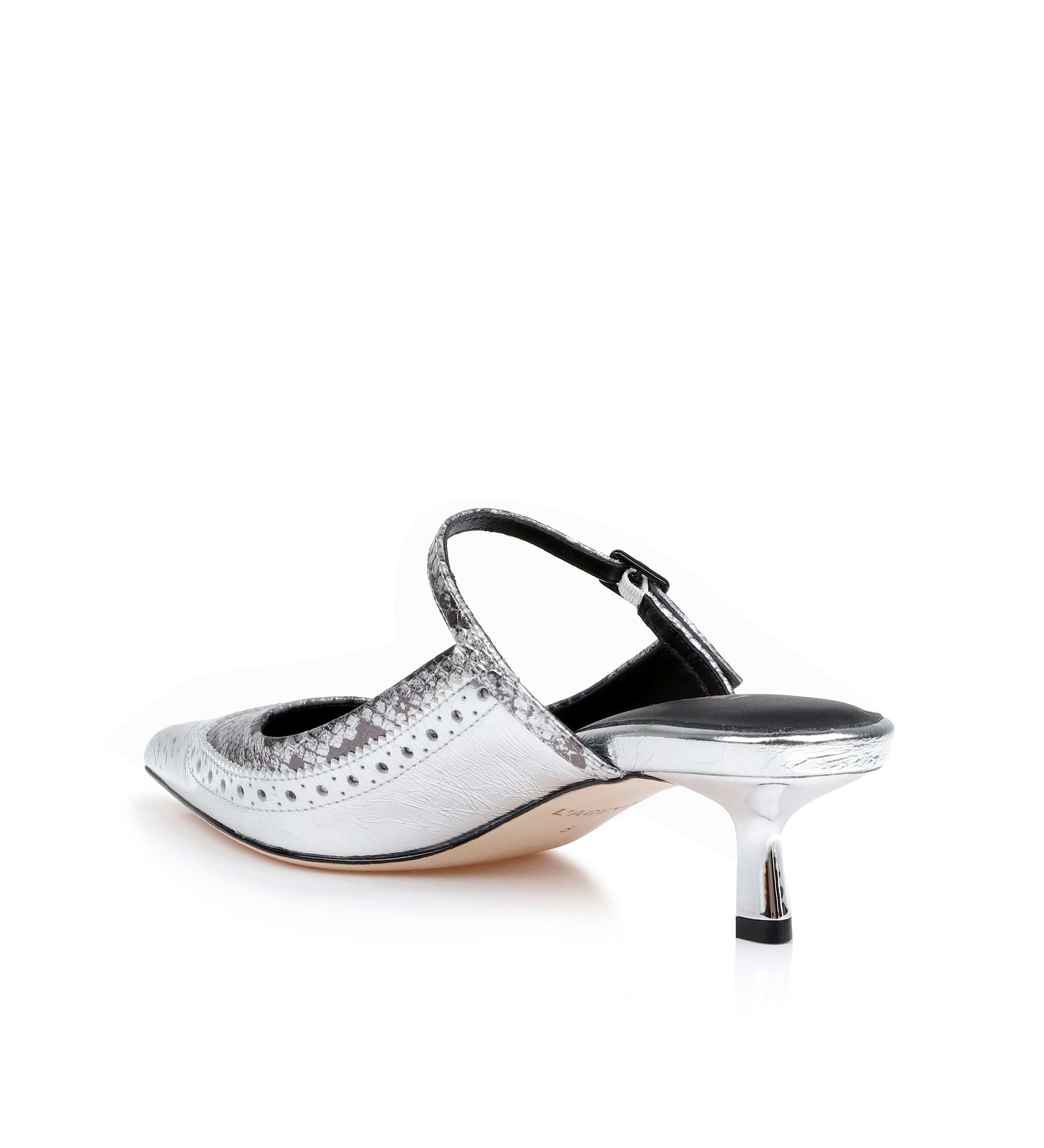 L'AGENCE - Elle Patent Leather Mule