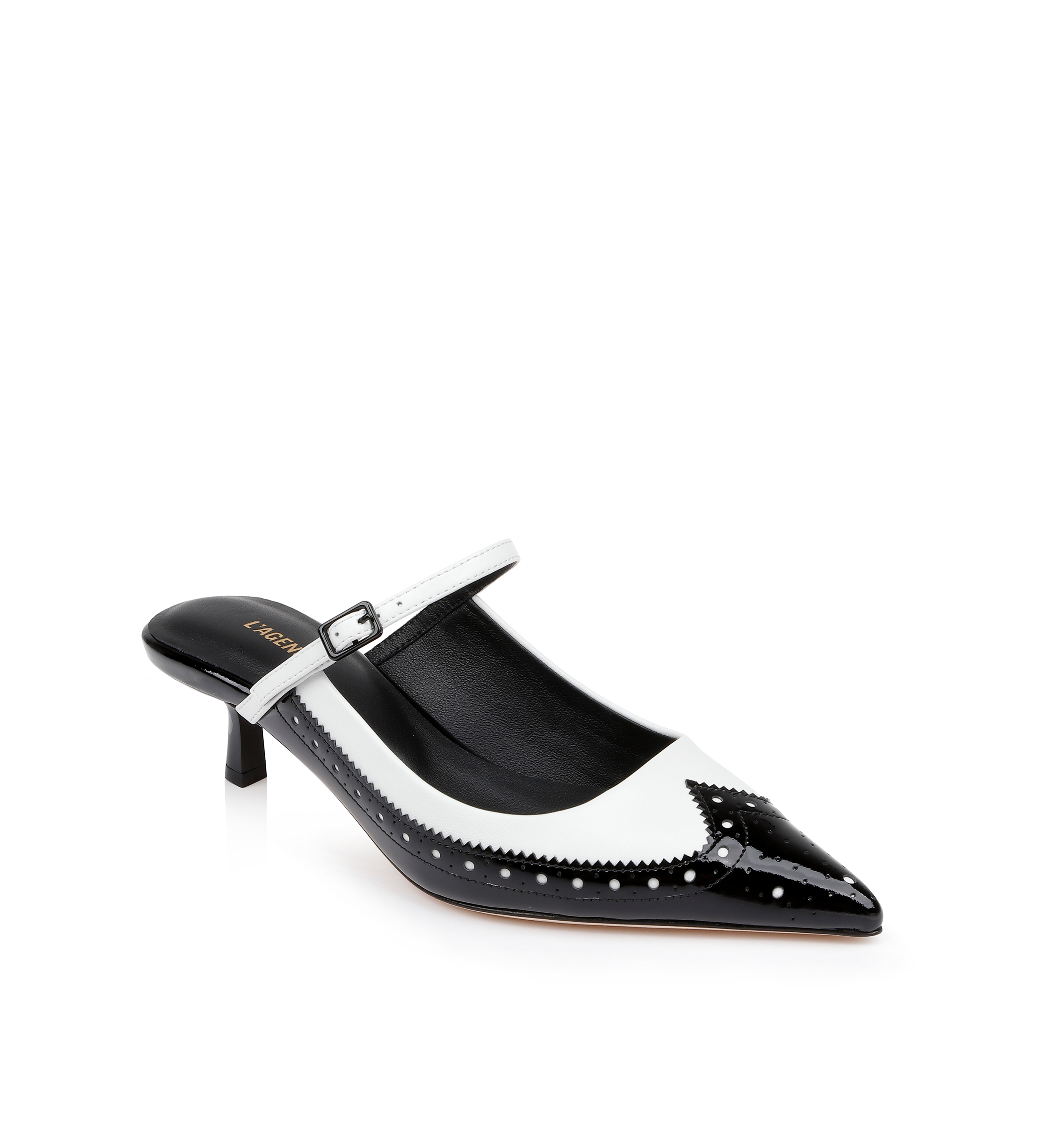 L'AGENCE - Elle Patent Leather Mule