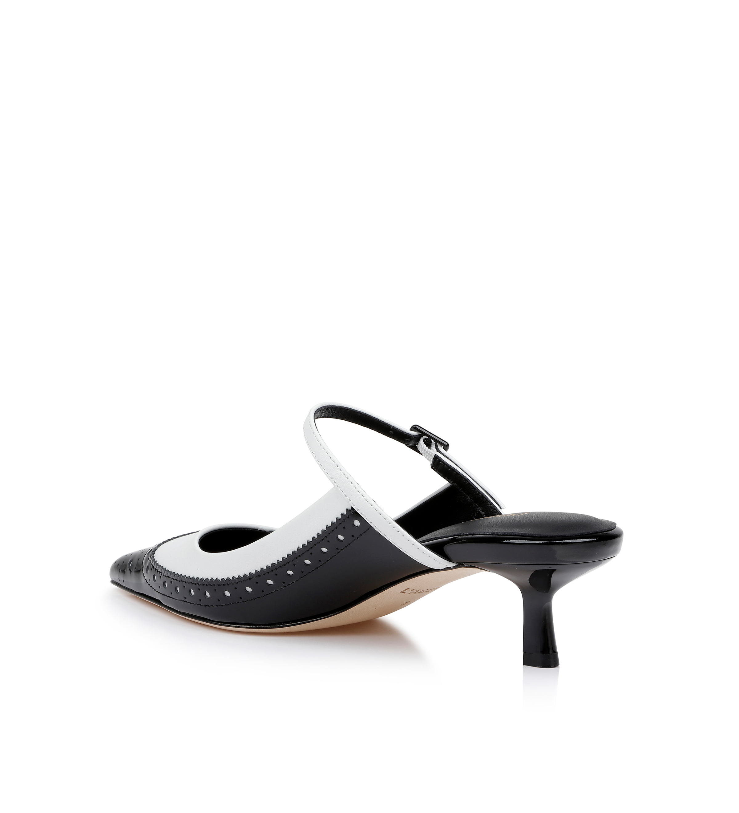 L'AGENCE - Elle Patent Leather Mule