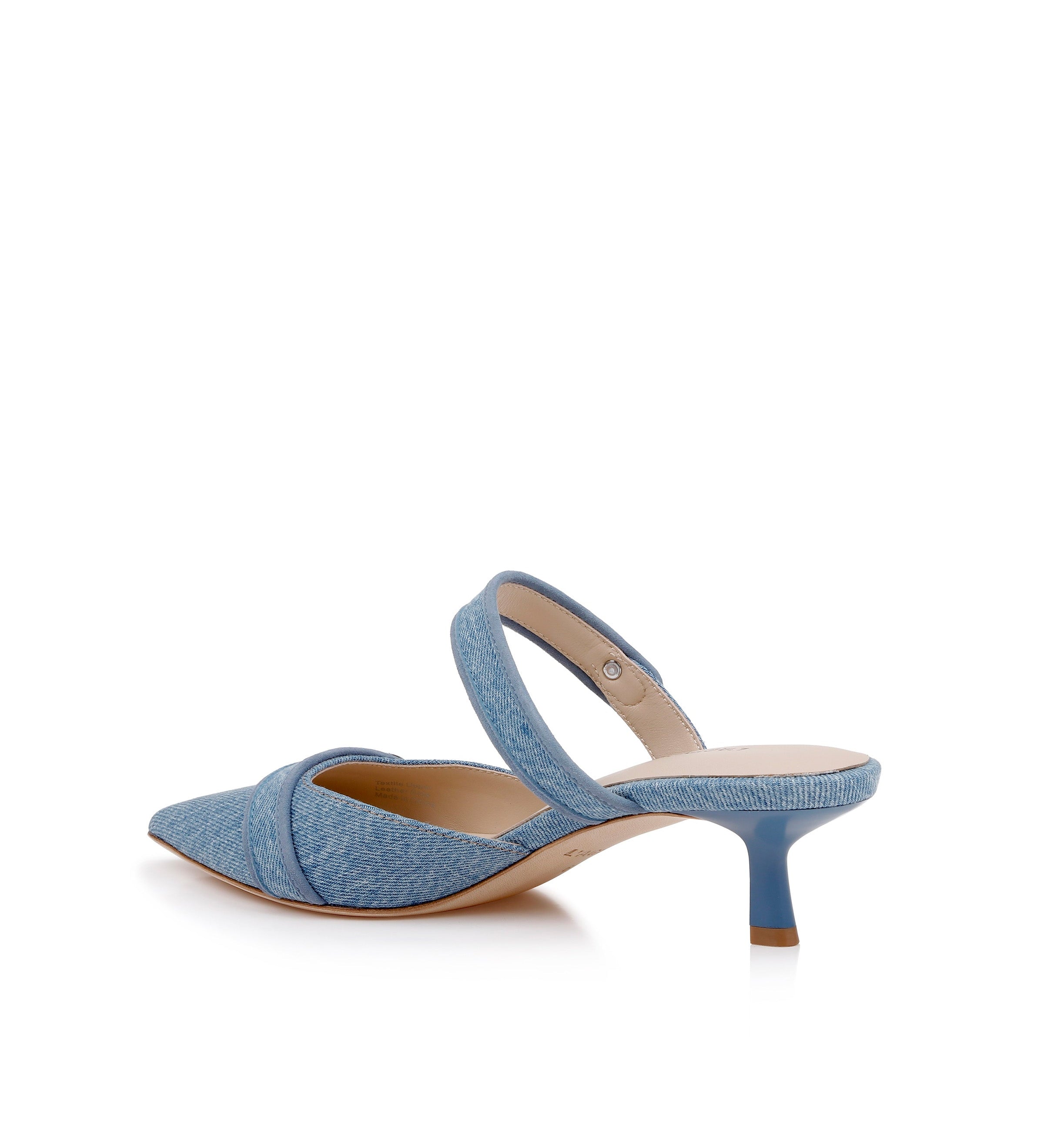 L'AGENCE - Gilliane Denim Mule