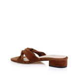 L'AGENCE - Lea Suede Knot Sandal