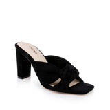 L'AGENCE - Leonie Suede Block-Heel Sandal