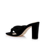 L'AGENCE - Leonie Suede Block-Heel Sandal