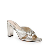 L'AGENCE - Leonie Leather Block-Heel Sandal