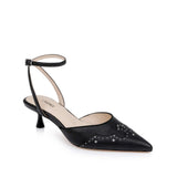 L'AGENCE - Liana Leather Kitten-Heel Mule
