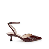 L'AGENCE - Liana Leather Kitten-Heel Mule