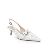 L'AGENCE - Lourdes Leather Slingback Pump