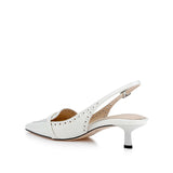 L'AGENCE - Lourdes Leather Slingback Pump