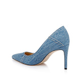 L'AGENCE - Maelle Denim Pump