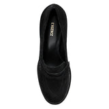 L'AGENCE - Bea Brogue Block - Heel Loafer