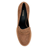L'AGENCE - Bea Brogue Block-Heel Loafer