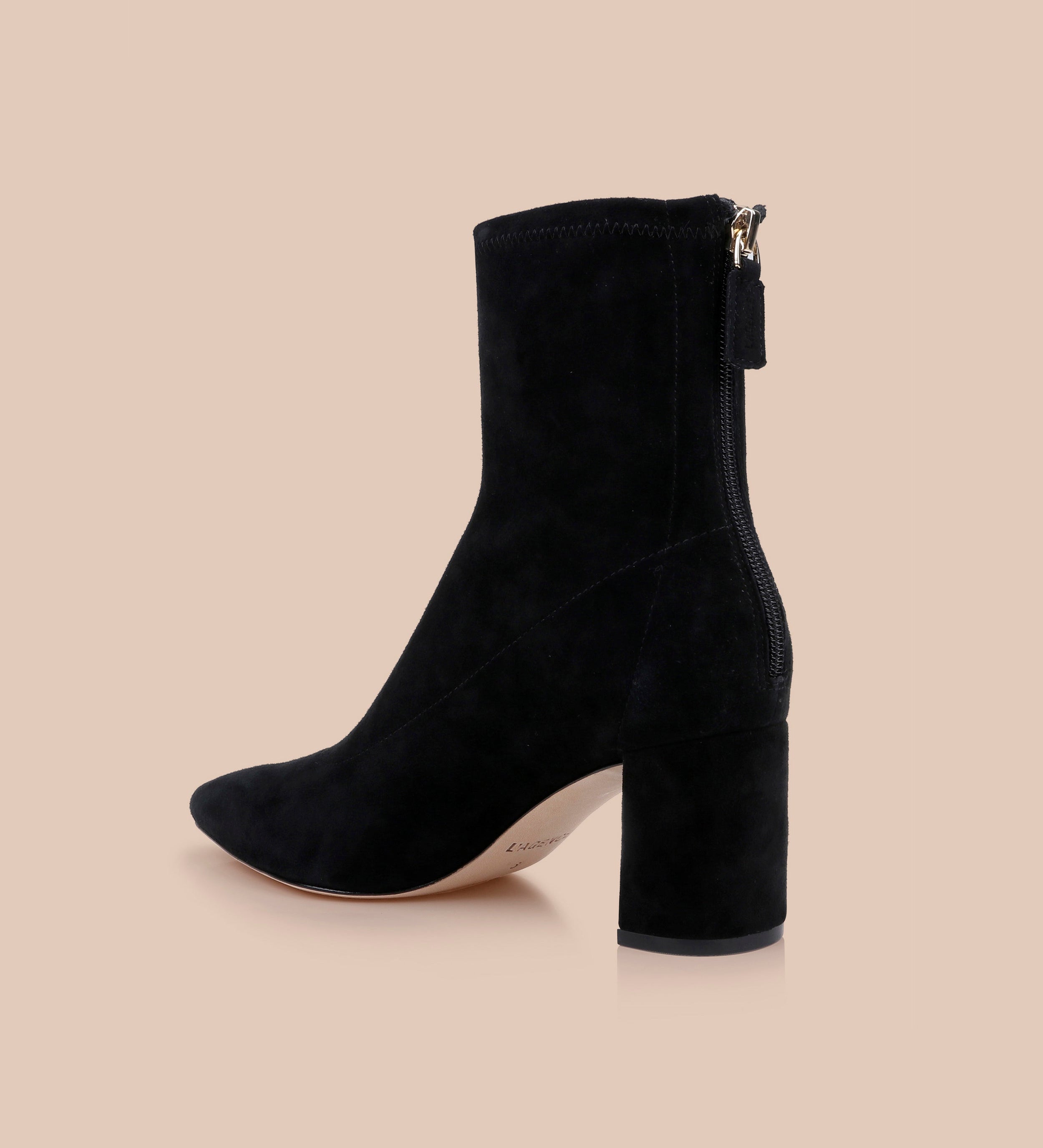 L'AGENCE - Salome Stretch Suede Boot