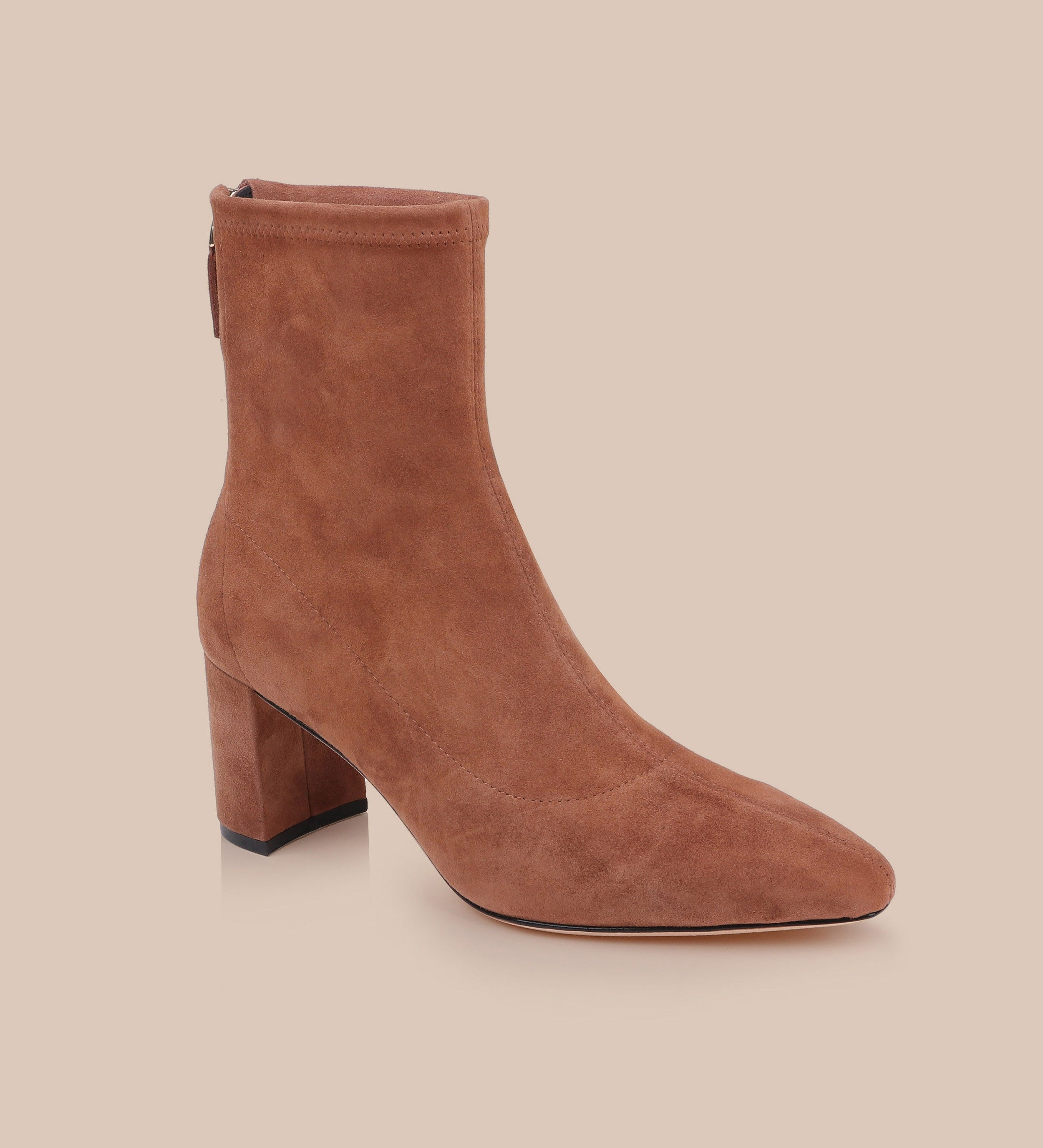 L'AGENCE - Salome Stretch Suede Boot