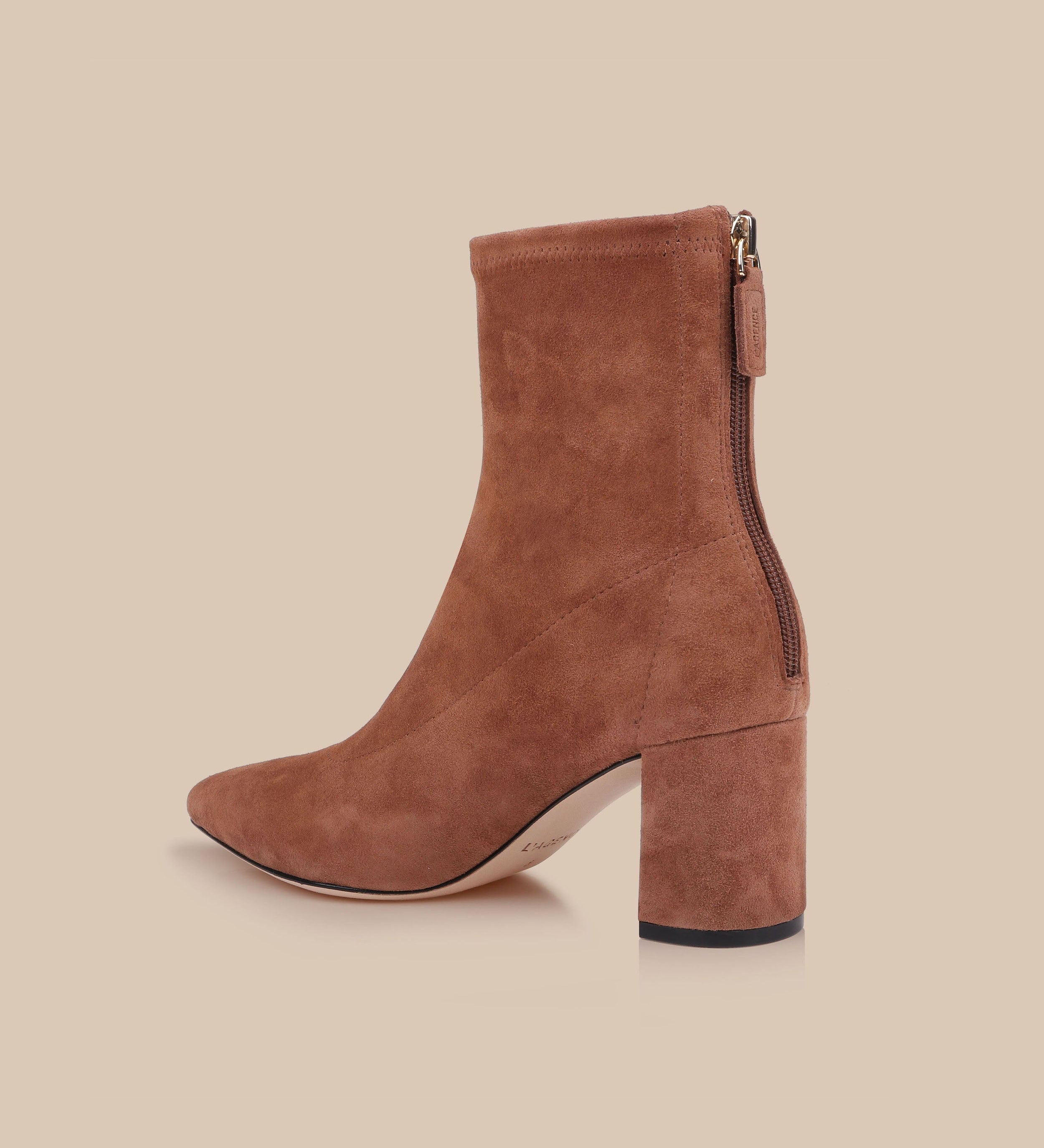 L'AGENCE - Salome Stretch Suede Boot