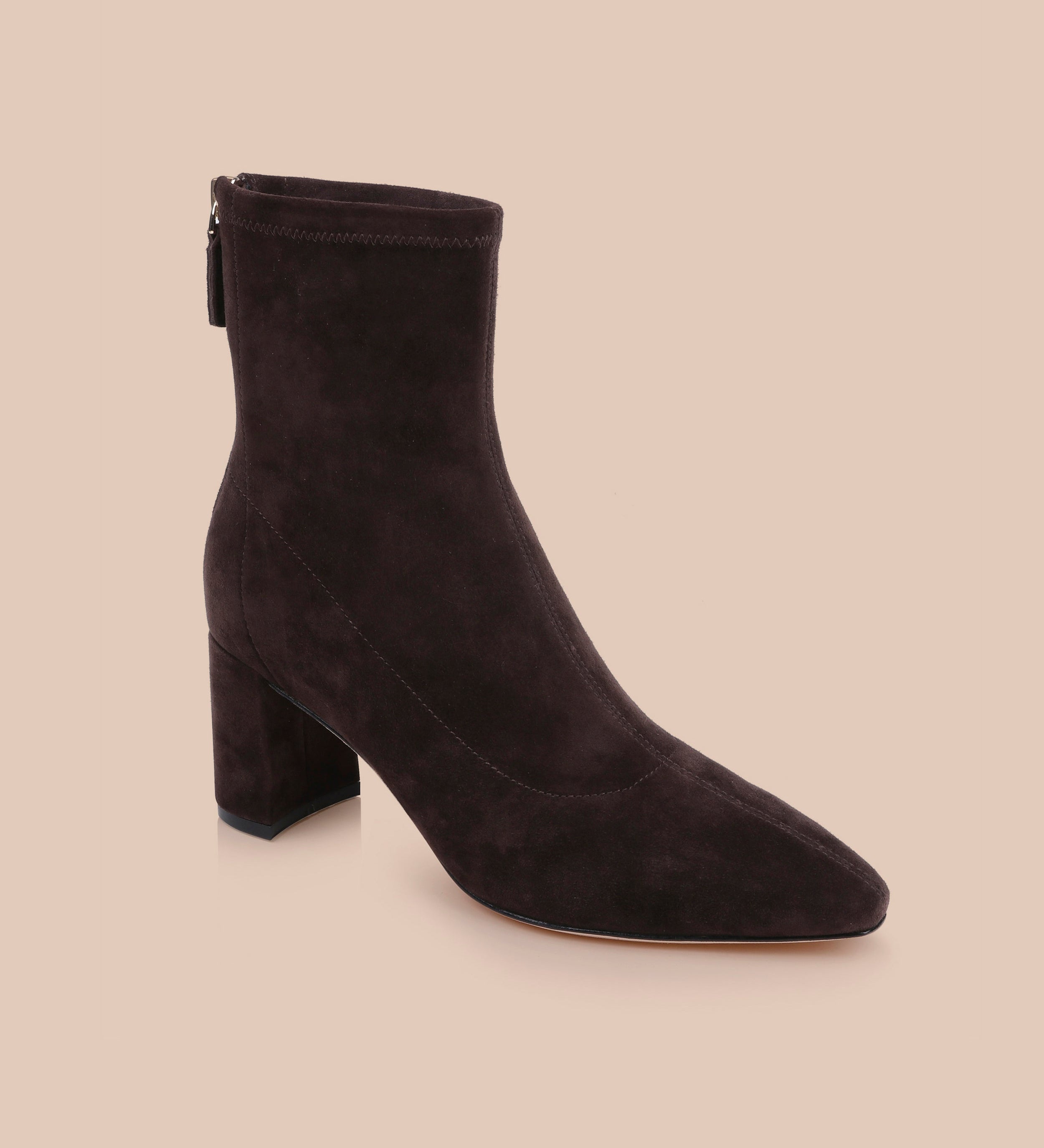 L'AGENCE - Salome Stretch Suede Boot