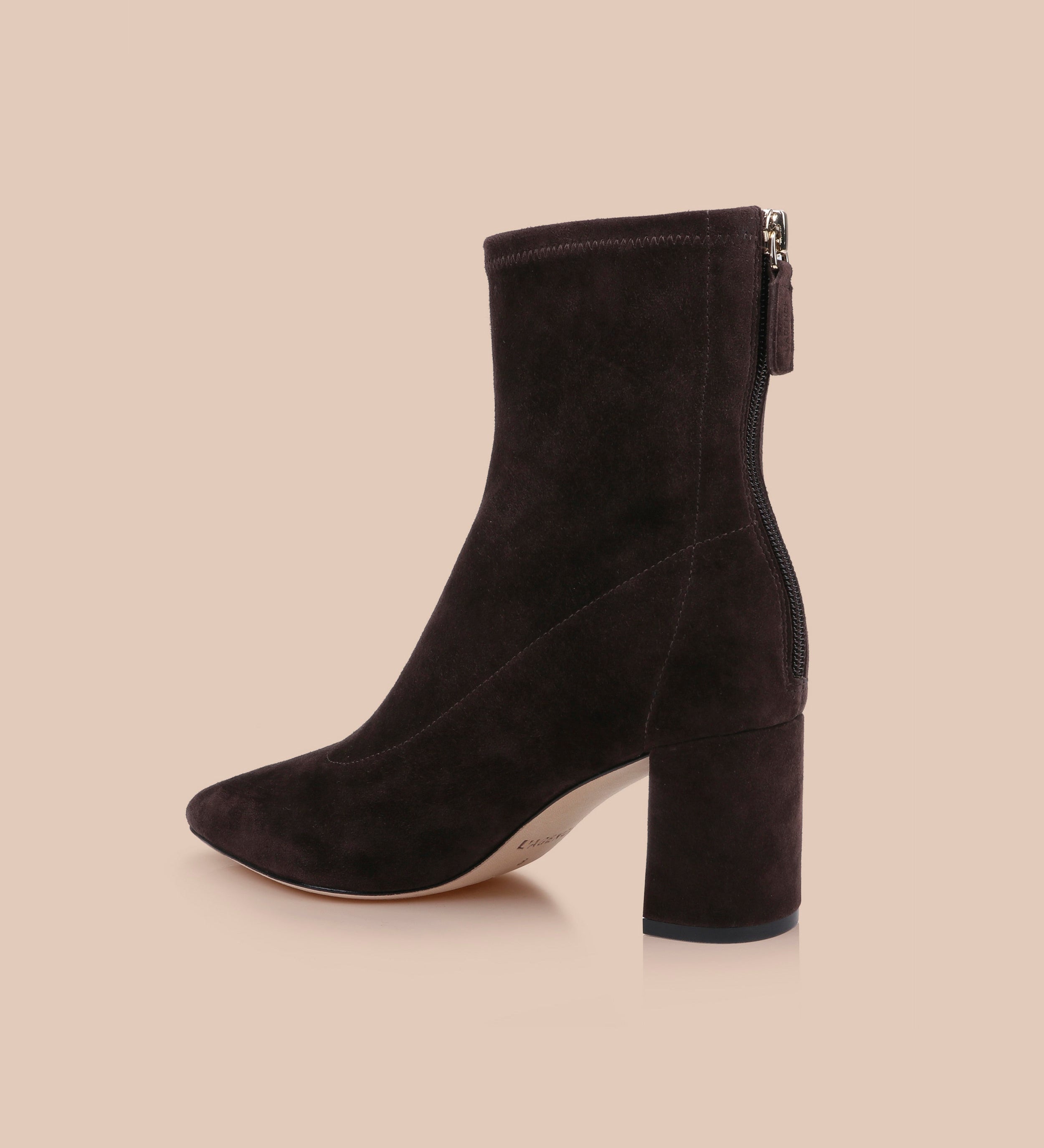 L'AGENCE - Salome Stretch Suede Boot