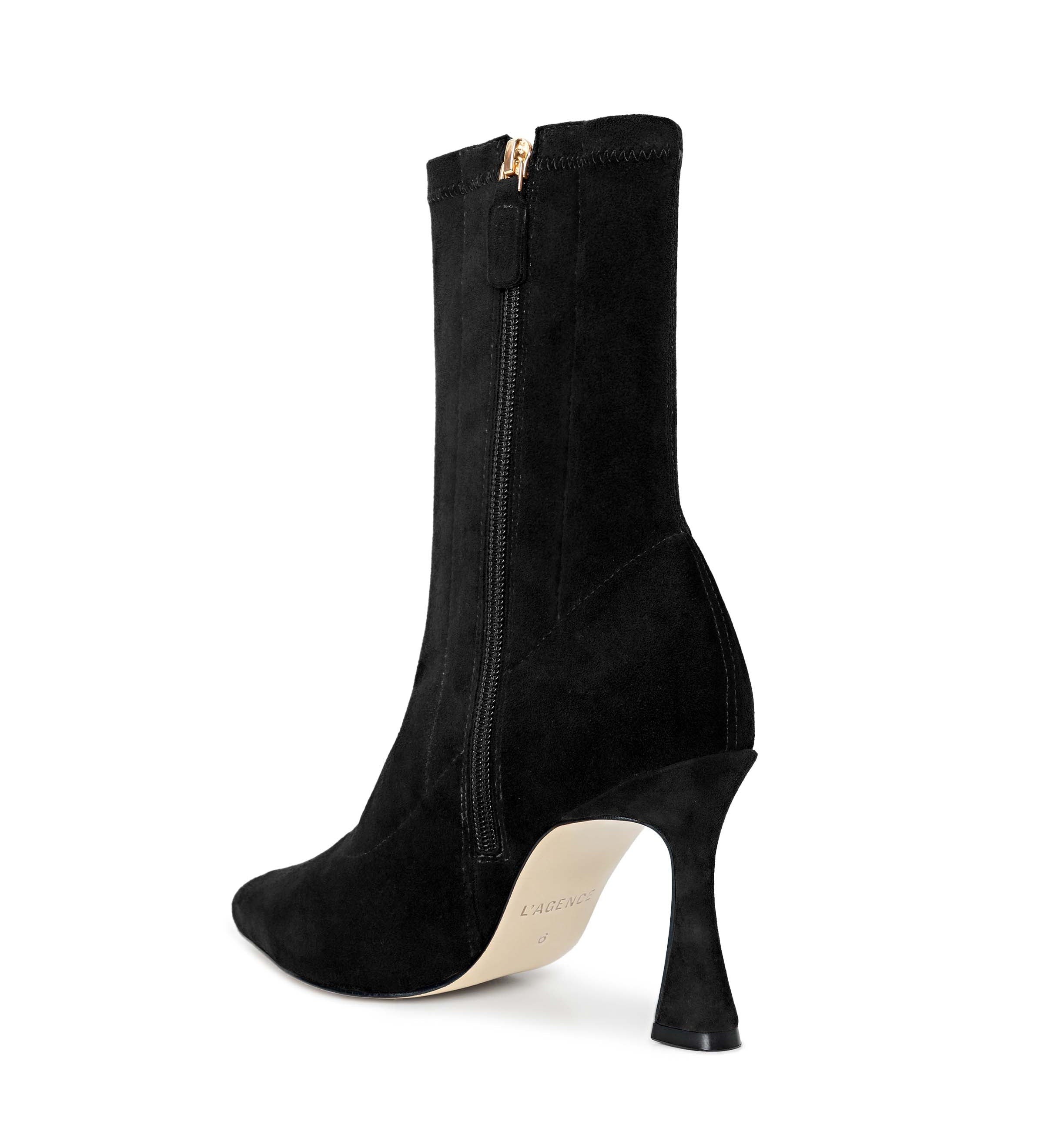 L'AGENCE - Severine Stretch - Suede Boot