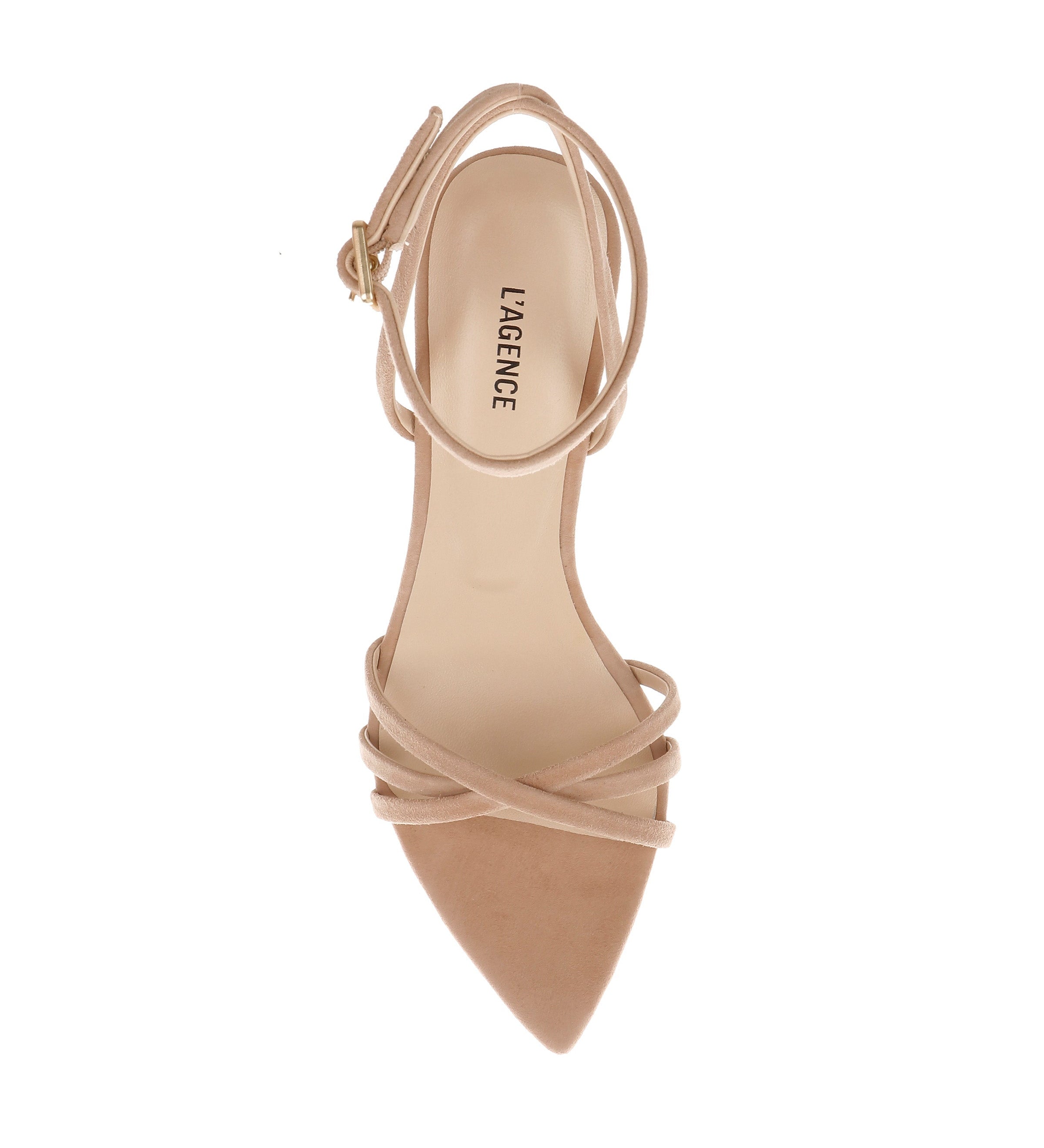 L'AGENCE - Dua Suede Sandal