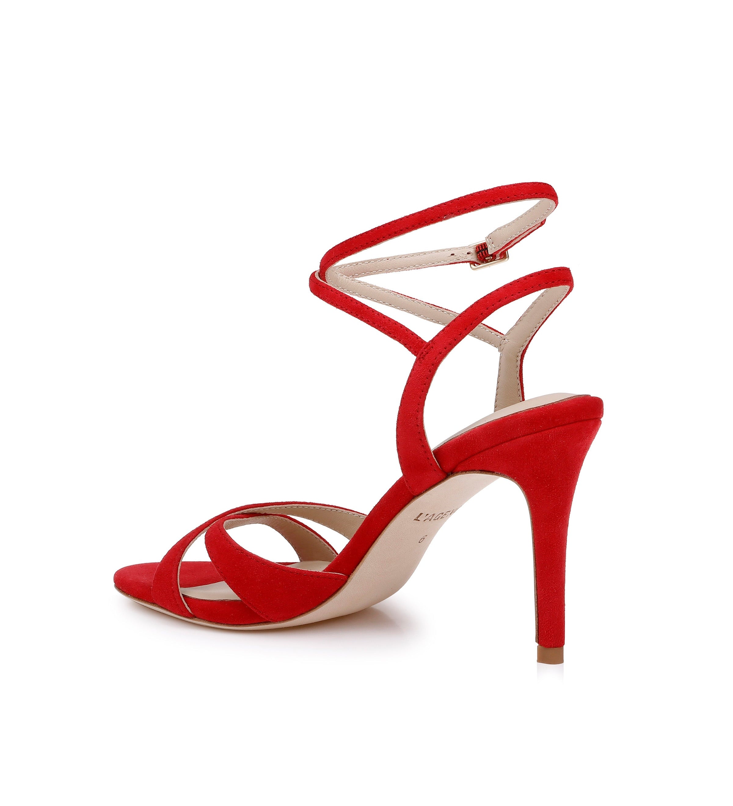 L'AGENCE - Miranda Suede Sandal