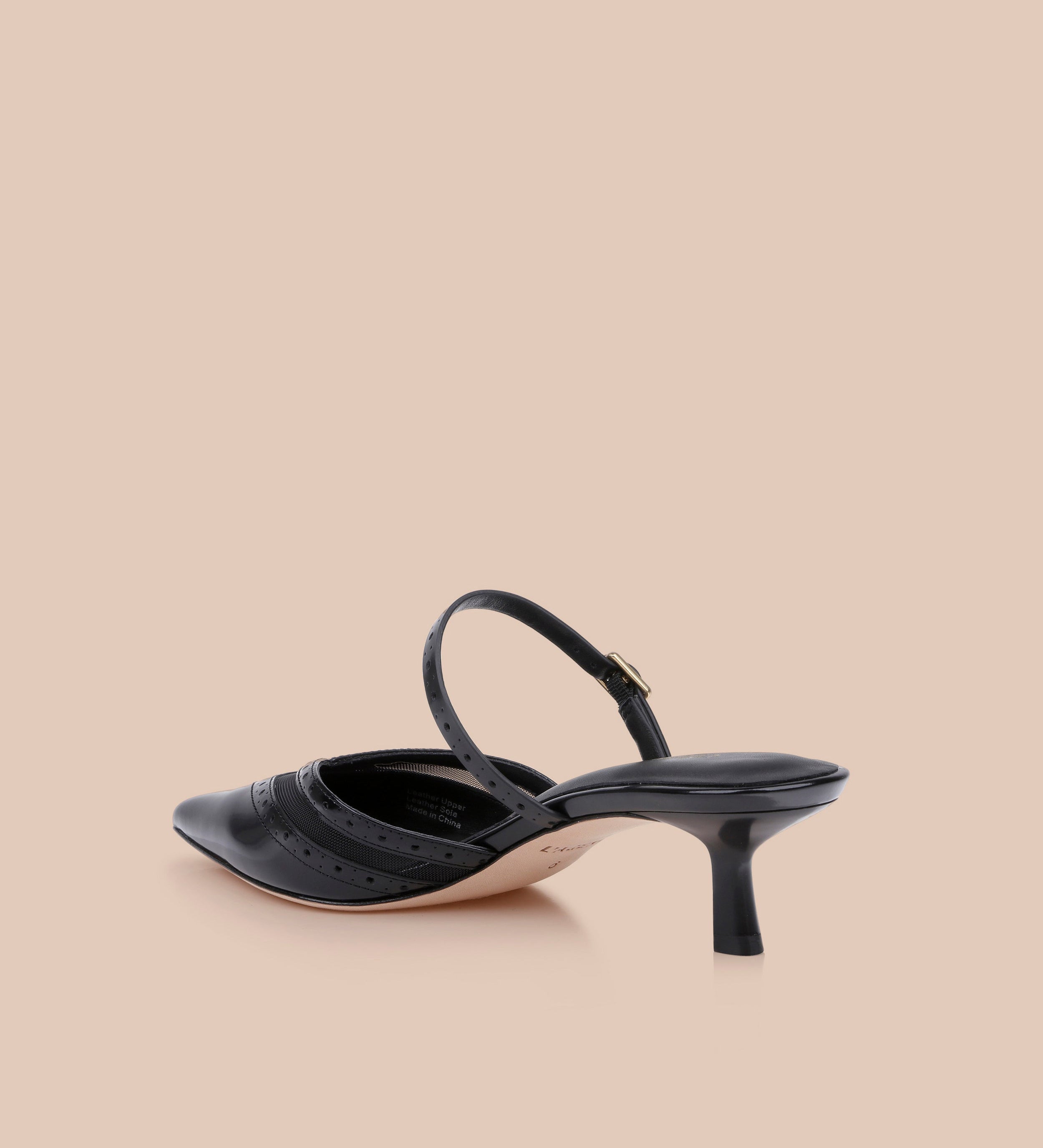 L'AGENCE - Shelbie Kitten - Heel Mule