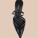 L'AGENCE - Shelbie Kitten - Heel Mule