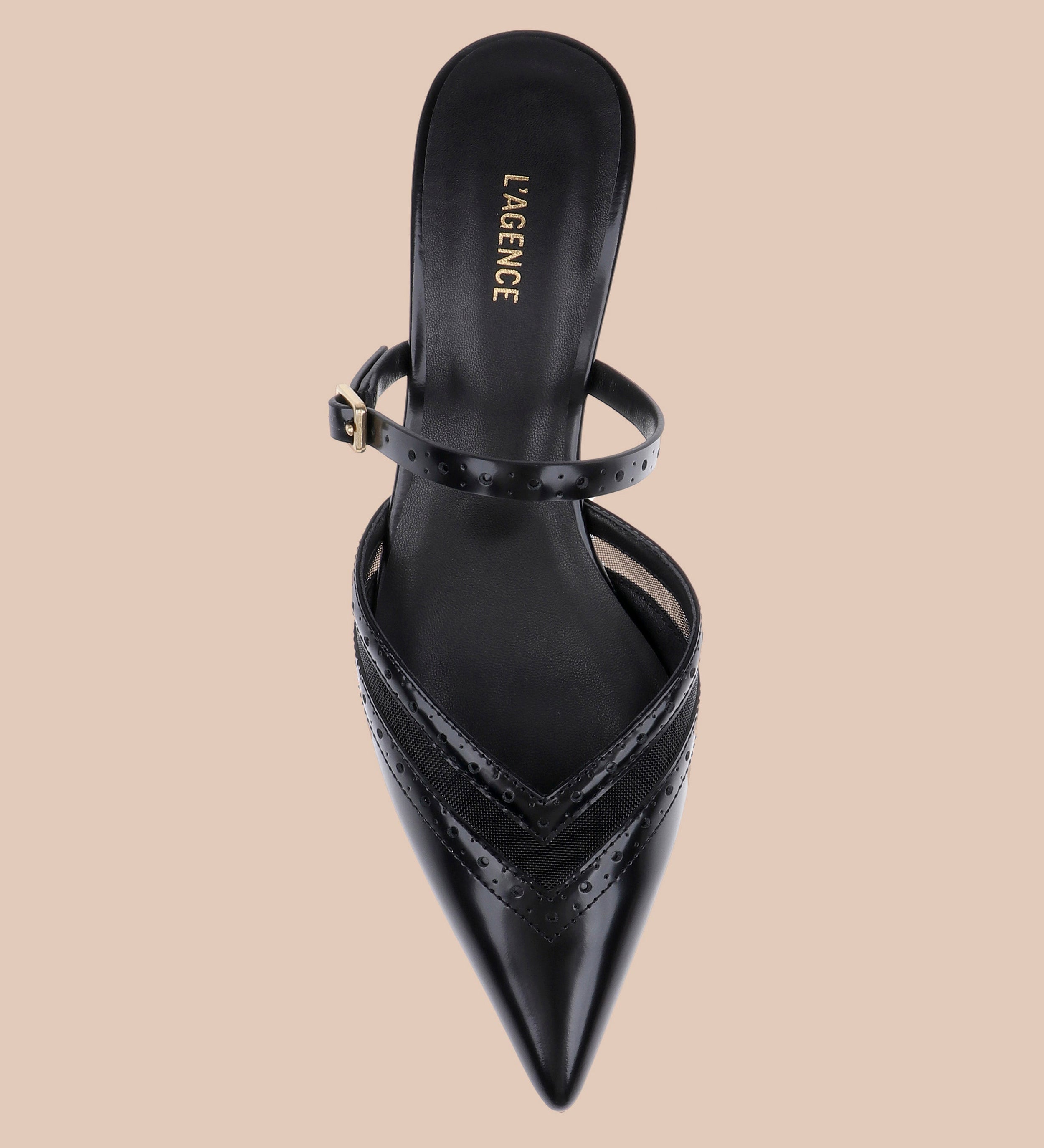 L'AGENCE - Shelbie Kitten - Heel Mule