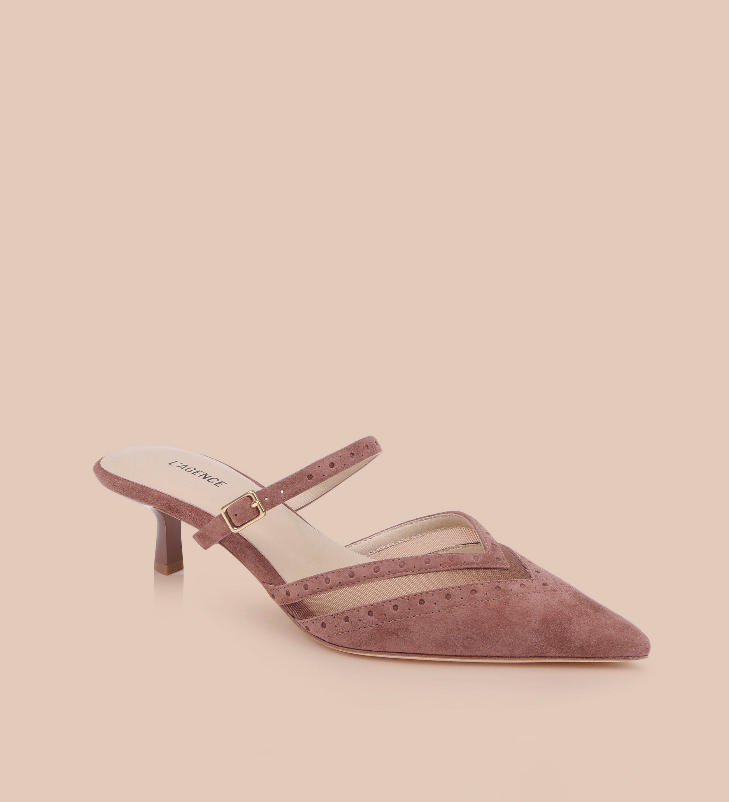L'AGENCE - Shelbie Kitten - Heel Mule