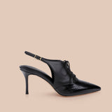 L'AGENCE - Shreya Leather Slingback Pump