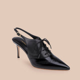 L'AGENCE - Shreya Leather Slingback Pump