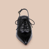L'AGENCE - Shreya Leather Slingback Pump