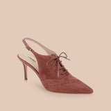 L'AGENCE - Shreya Suede Slingback Pump