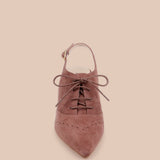 L'AGENCE - Shreya Suede Slingback Pump